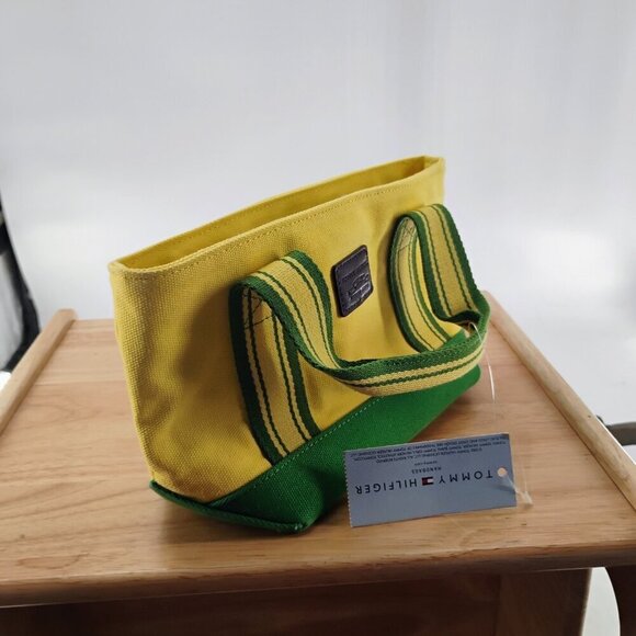 Tommy Hilfiger women’s Mini backpack Purse tote synthetic leather vegan Y2K - Picture 3 of 10